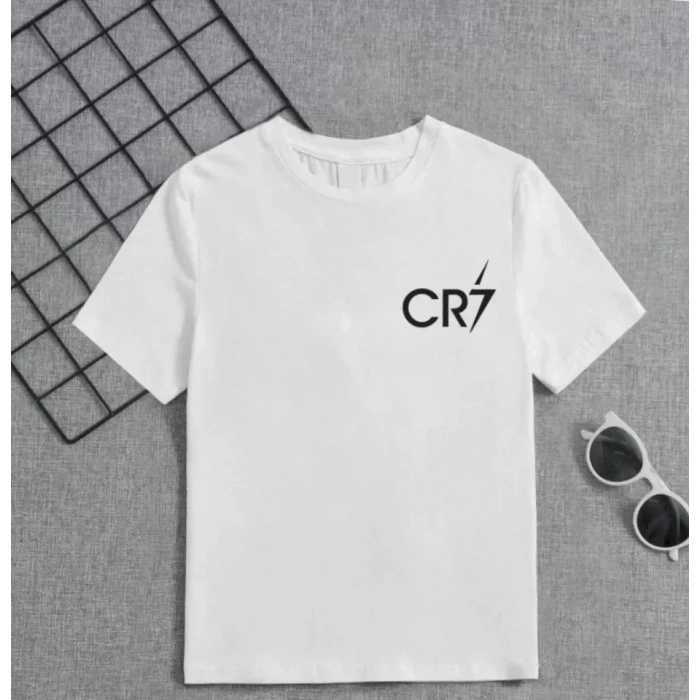 MARSiLYAN- Erkek Çocuk Baskılı T-Shirt - Beyaz