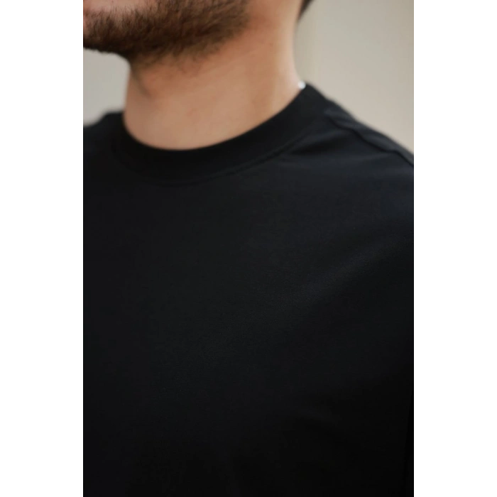 MARSiLYAN- Erkek Kısa Kollu Basic Oversize Tshirt