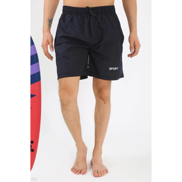 MARSiLYAN- Erkek Lacivert Deniz Şortu