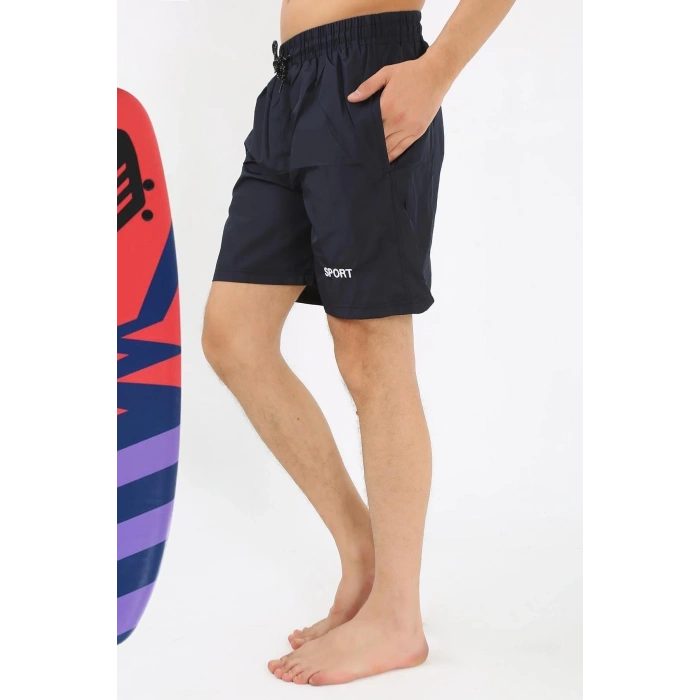 MARSiLYAN- Erkek Lacivert Deniz Şortu