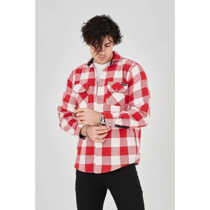 MARSiLYAN- Erkek Oduncu Gömlek - Pembe