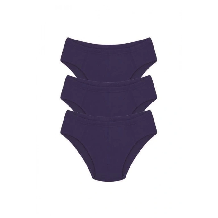 MARSiLYAN- Erkek Pamuk 3lü Saks Slip