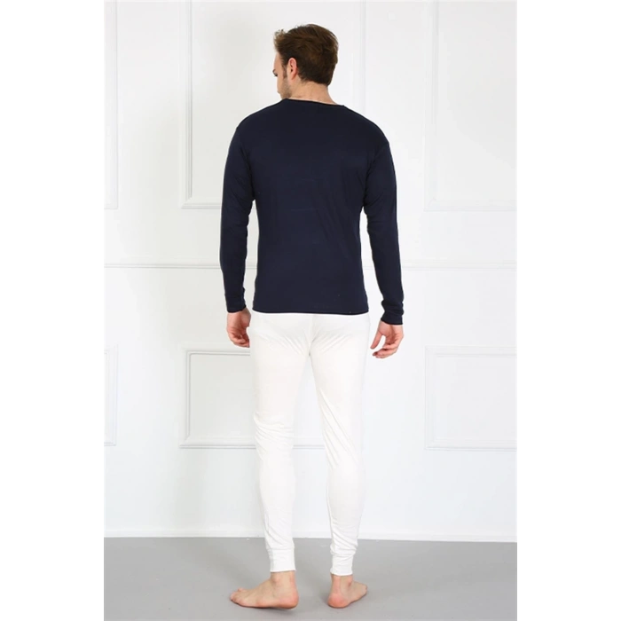 MARSiLYAN- Erkek Pamuk Beyaz Tek Alt İçlik