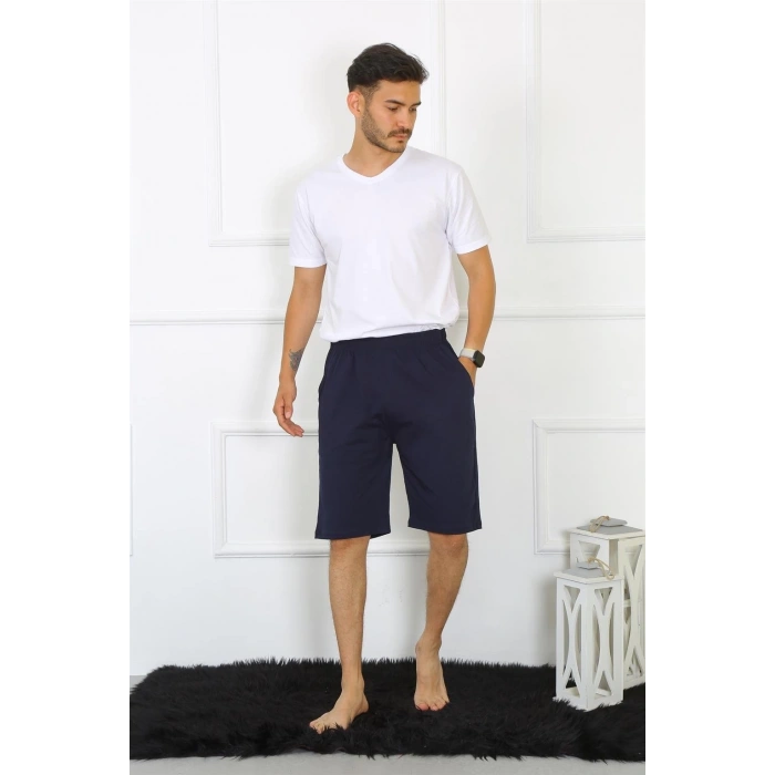 MARSiLYAN- Erkek Pamuk Lacivert Kapri