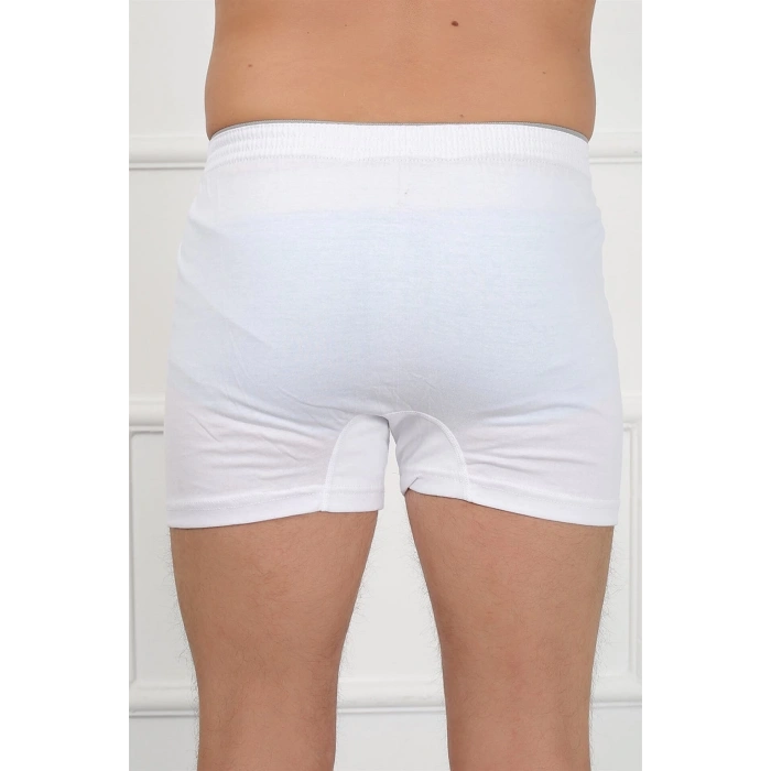 MARSiLYAN- Erkek Penye Boxer Beyaz