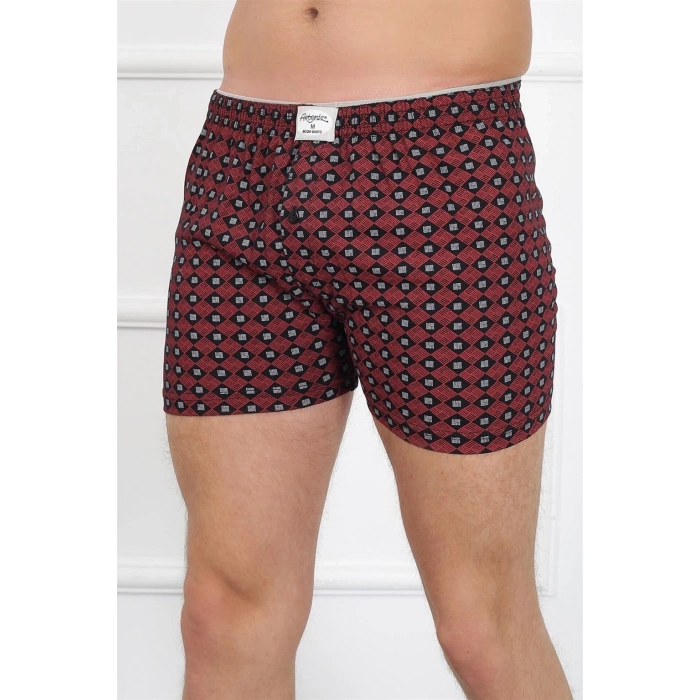 MARSiLYAN- Erkek Penye Boxer Kiremit