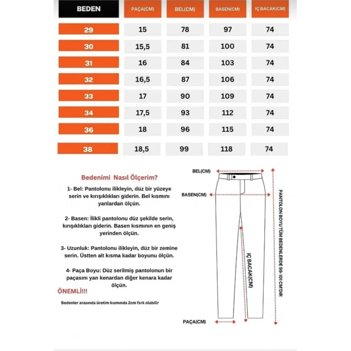 MARSiLYAN- Erkek Slim Fit Likralı Bilek Boy Dilli Kumaş Pantolon