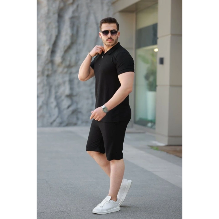 MARSiLYAN- Erkek şort Tişört Alt üst Takım