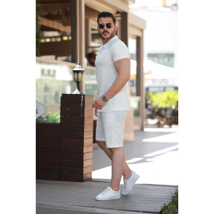 MARSiLYAN- Erkek şort Tişört Alt üst Takım