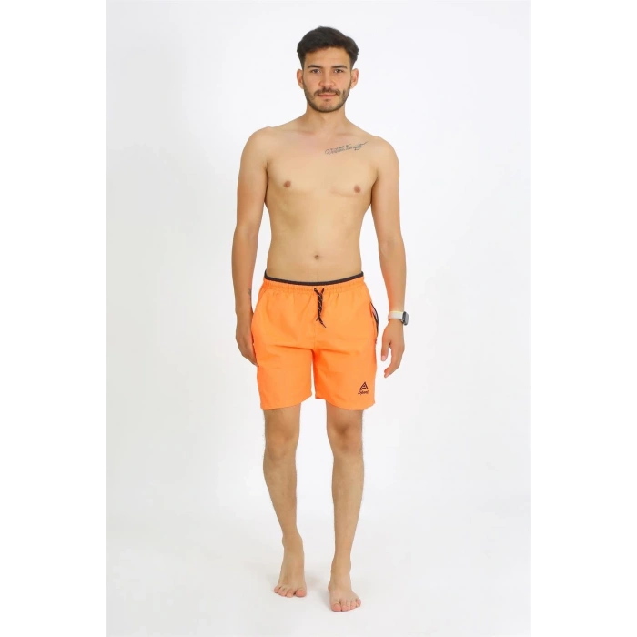 MARSiLYAN- Erkek Turuncu Deniz Şortu