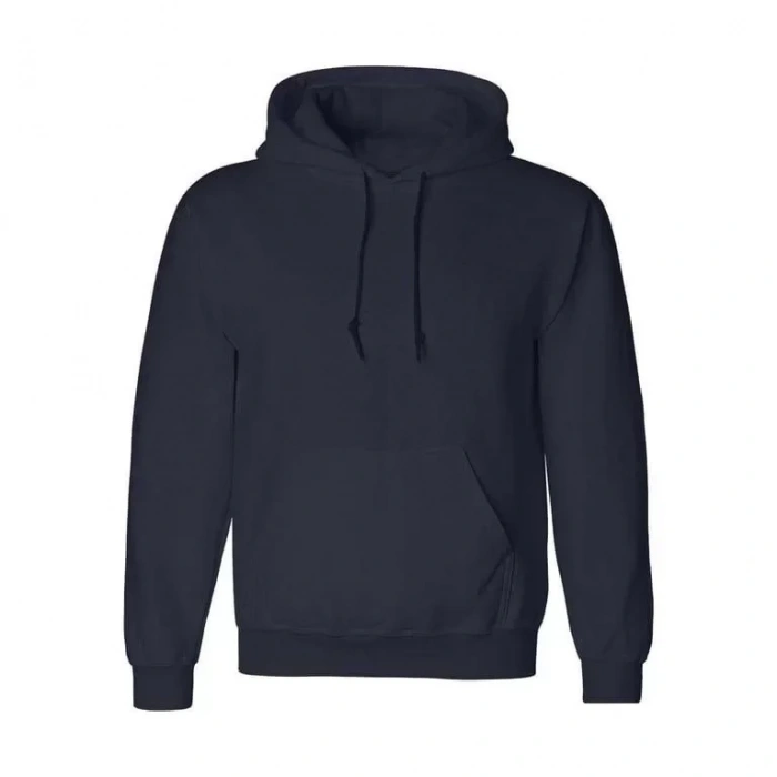 MARSiLYAN- Erkek Uzun Kol Kapşonlu Basic Sweatshirt Hoodie - Lacivert