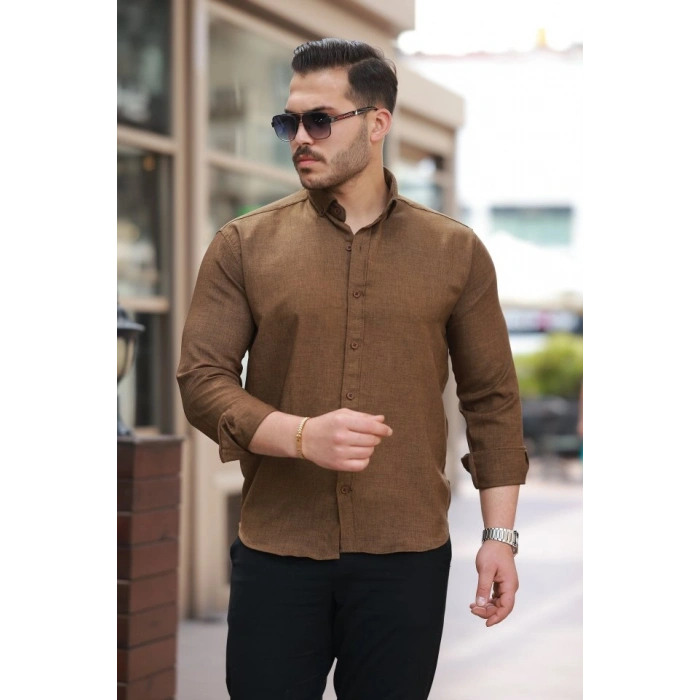 MARSiLYAN- Erkek Uzun Kollu Gömlek