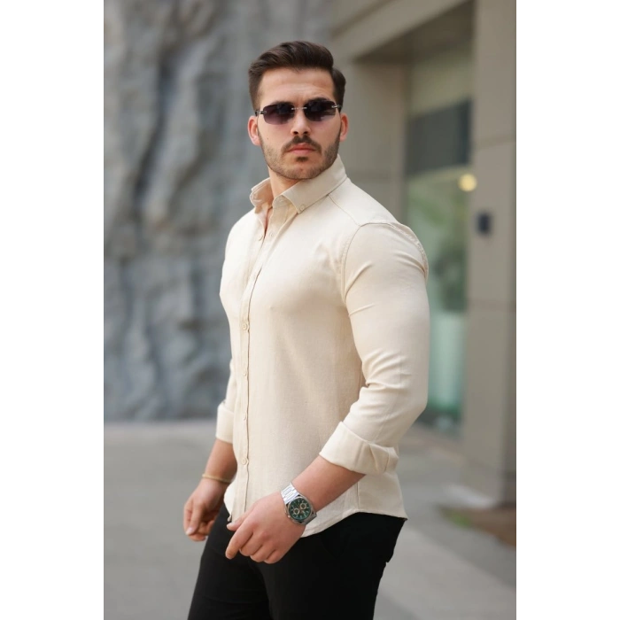 MARSiLYAN- Erkek Uzun Kollu Gömlek