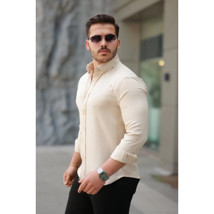 MARSiLYAN- Erkek Uzun Kollu Gömlek