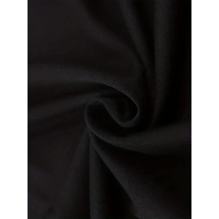 MARSiLYAN- Erkekler Için PERFECTLY Günlük Tişört  - Siyah