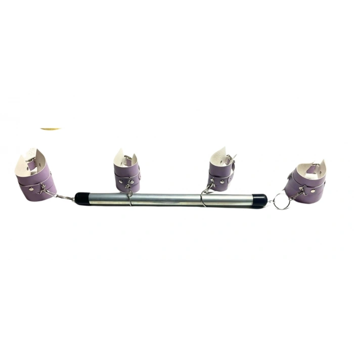 MARSiLYAN-  Fantezi Seksi Deri Borulu Lila El Ayak Kelepçesi TG275381