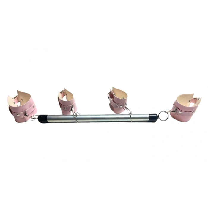 MARSiLYAN-  Fantezi Seksi Deri Borulu Pembe El Ayak Kelepçesi TG275380