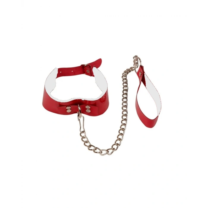 MARSiLYAN-  Fantezi Seksi Kırmızı Harness Tasma TG275394K