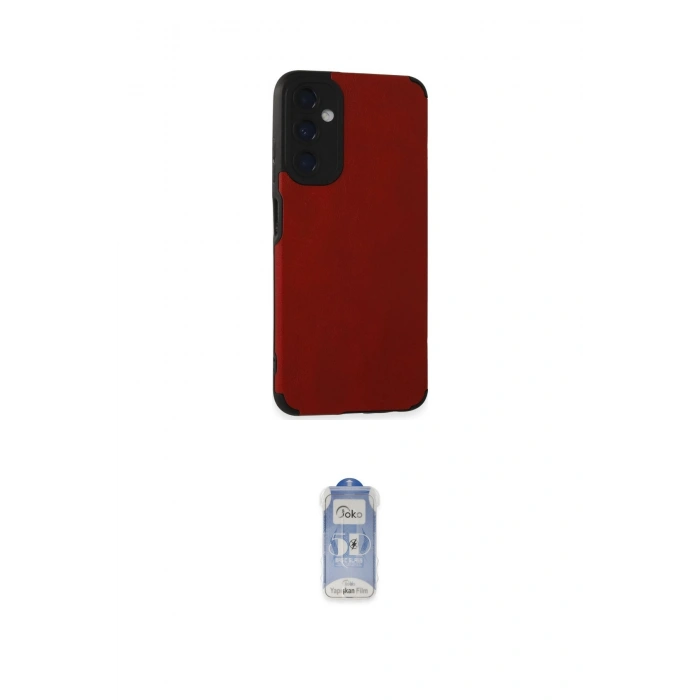 MARSİLYAN™- Galaxy A05S Kılıf Doruk Asil Koleksiyonu - Siyah Joko Magic 5D Cam