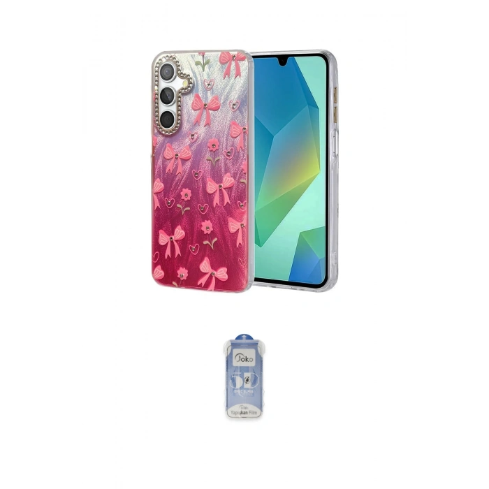 MARSİLYAN™- Galaxy A14 4G Kılıf Zirve Modern Prime - Siyah Joko Magic 5D Cam