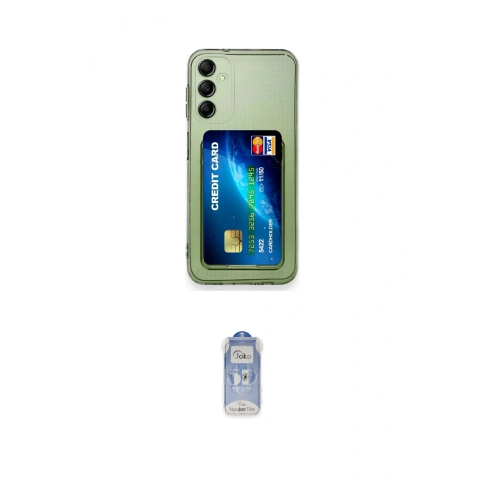 MARSİLYAN™- Galaxy A15 4G Kılıf Doruk Klasik Koleksiyonu - Siyah Joko Magic 5D Cam