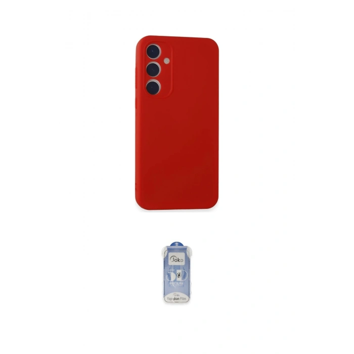 MARSİLYAN™- Galaxy A35 5G Kılıf Kozmos Yansıma Özel Seri - Siyah Joko Magic 5D Cam