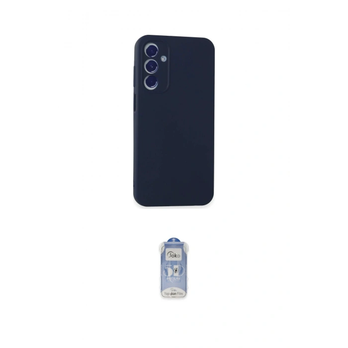 MARSİLYAN™- Galaxy A35 5G Kılıf Kozmos Yansıma Özel Seri - Siyah Joko Magic 5D Cam