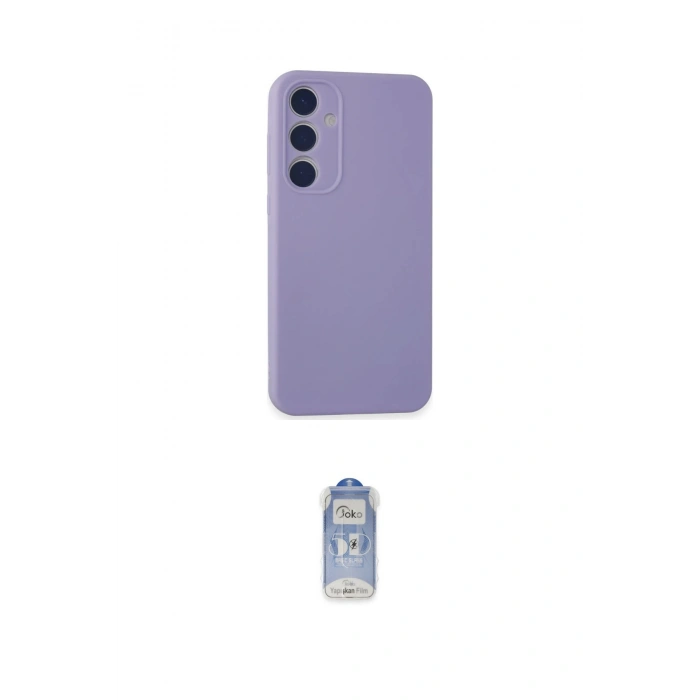 MARSİLYAN™- Galaxy A35 5G Kılıf Kozmos Yansıma Özel Seri - Siyah Joko Magic 5D Cam