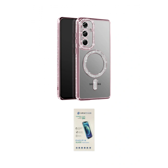 MARSİLYAN™- Galaxy A37 5G Kılıf Zirve Doku Prime - Şeffaf Pasifik Cam Ekran Koruyucu