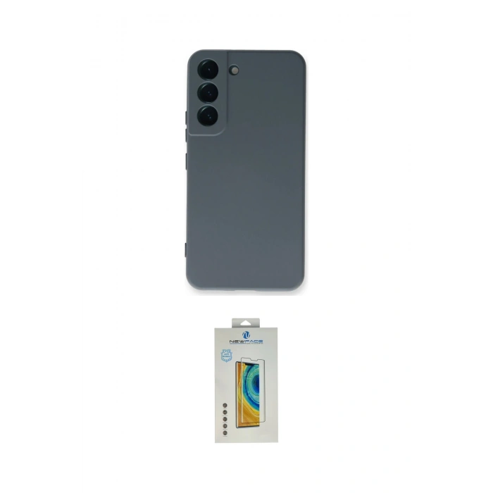 MARSİLYAN™- Galaxy S23 Kılıf Ahenk Serisi - Şeffaf Polymer Nano Ekran Koruyucu