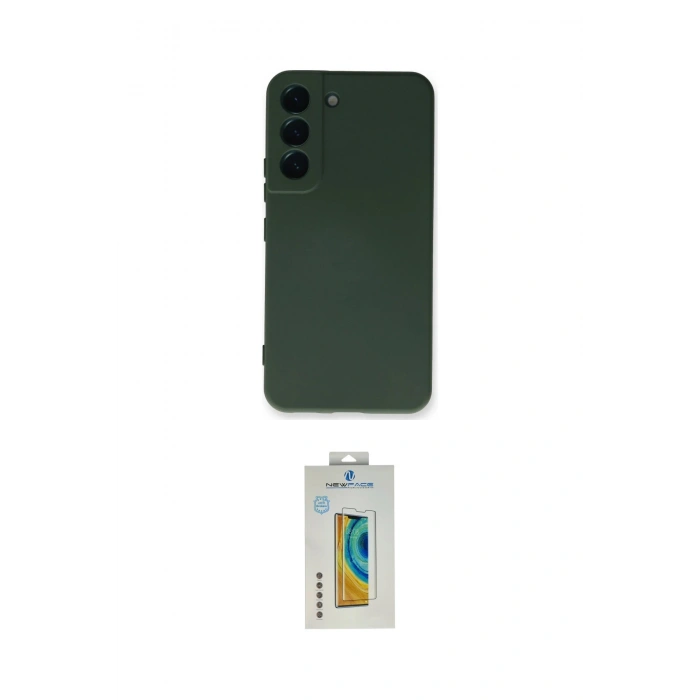 MARSİLYAN™- Galaxy S23 Kılıf Ahenk Serisi - Şeffaf Polymer Nano Ekran Koruyucu