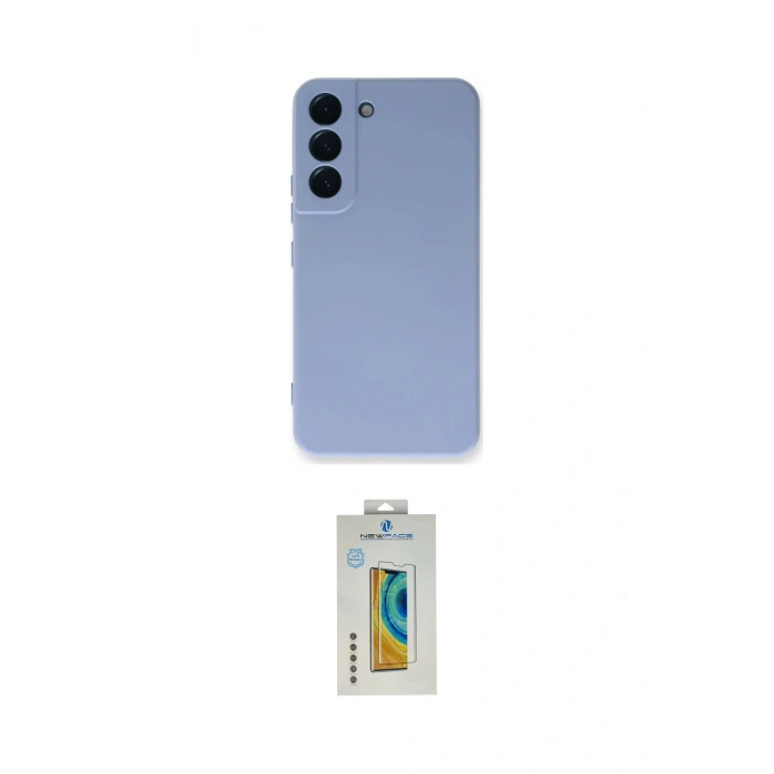 MARSİLYAN™- Galaxy S23 Kılıf Ahenk Serisi - Şeffaf Polymer Nano Ekran Koruyucu