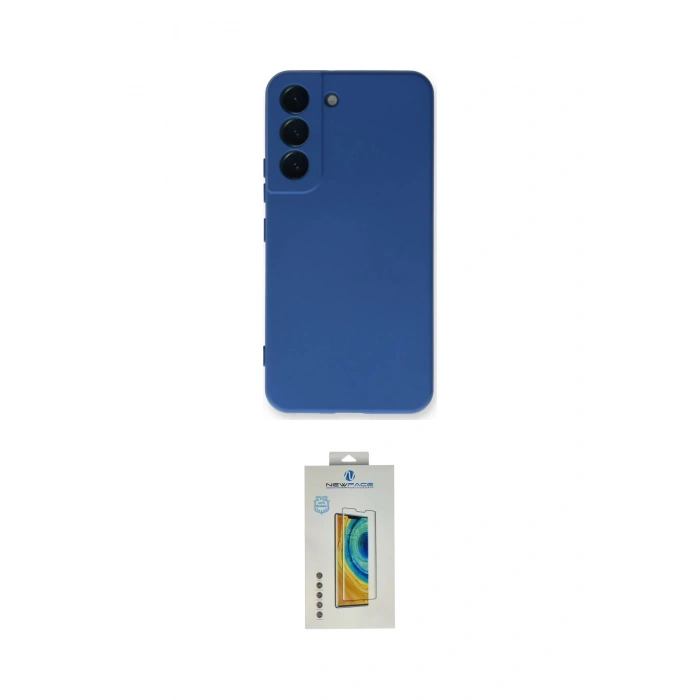 MARSİLYAN™- Galaxy S23 Kılıf Ahenk Serisi - Şeffaf Polymer Nano Ekran Koruyucu