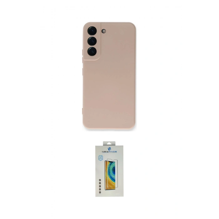 MARSİLYAN™- Galaxy S23 Kılıf Ahenk Serisi - Şeffaf Polymer Nano Ekran Koruyucu