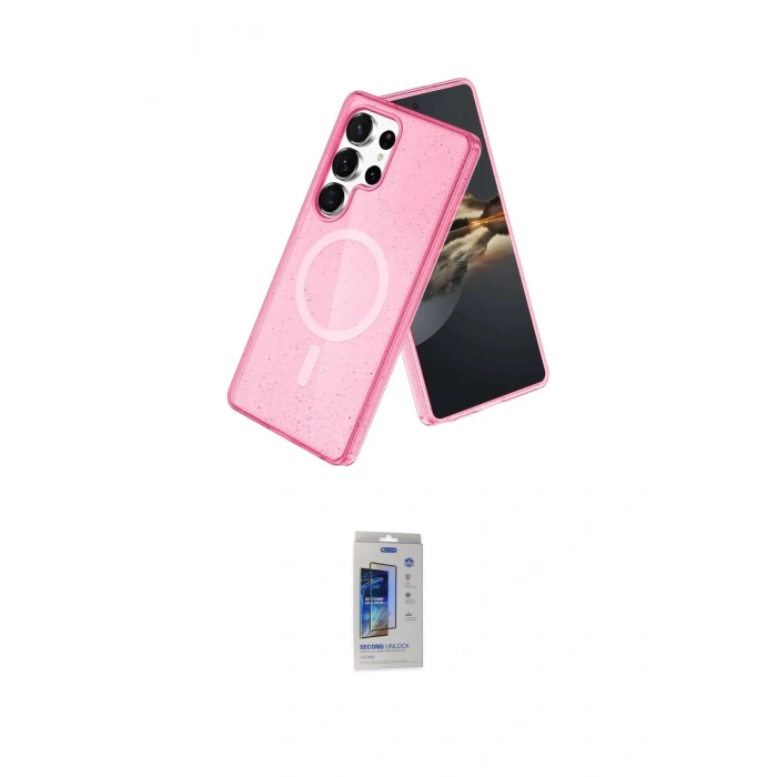 MARSİLYAN™- Galaxy S24 Ultra Kılıf Nova Asil Prime - Siyah Durable Full Glue Curved Cam