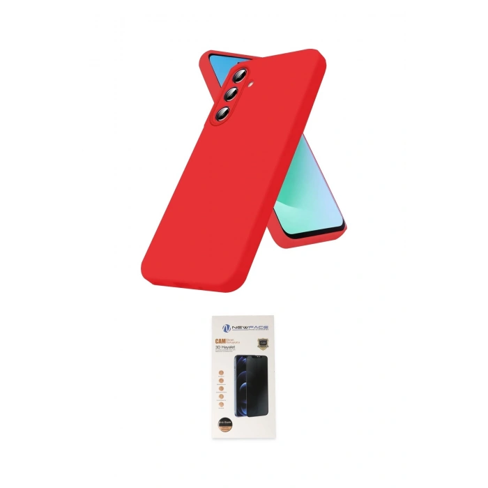 MARSİLYAN™- Galaxy S26 Kılıf Kozmos Yansıma Özel Seri - Siyah 3D Antistatik Hayalet Cam Ekran Koruyucu