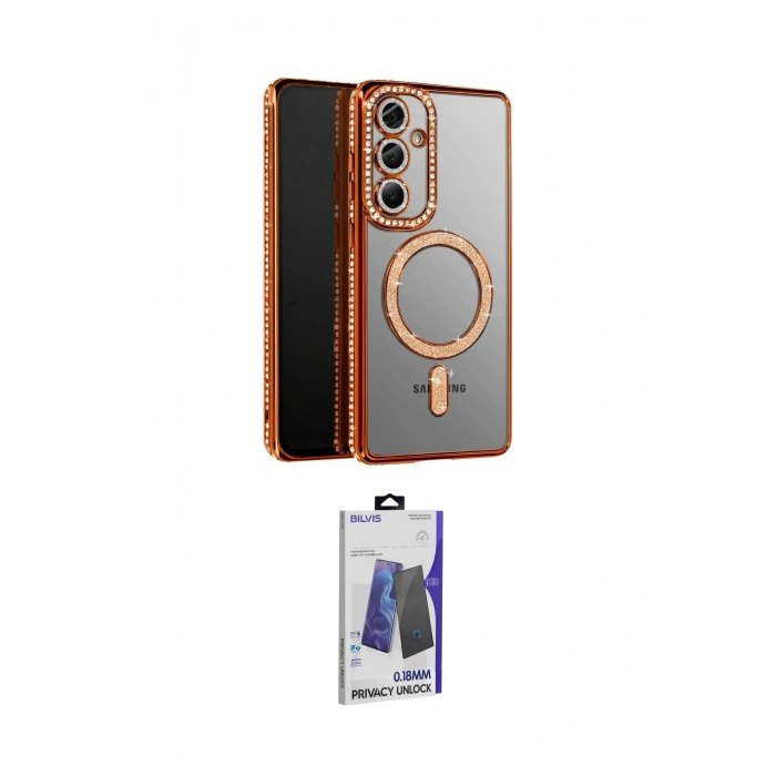 MARSİLYAN™- Galaxy S26 Kılıf Zirve Doku Prime - Siyah Bilvis Hayalet Cam Ekran Koruyucu