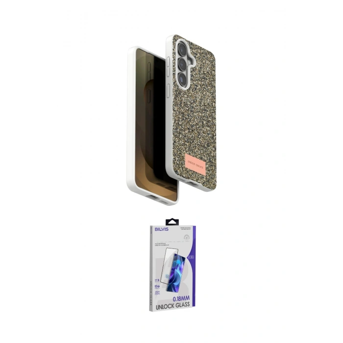 MARSİLYAN™- Galaxy S26 Plus Kılıf Vadi Klasik Serisi - Siyah Bilvis 3D Cam Ekran Koruyucu