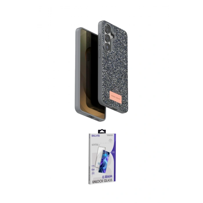 MARSİLYAN™- Galaxy S26 Plus Kılıf Vadi Klasik Serisi - Siyah Bilvis 3D Cam Ekran Koruyucu