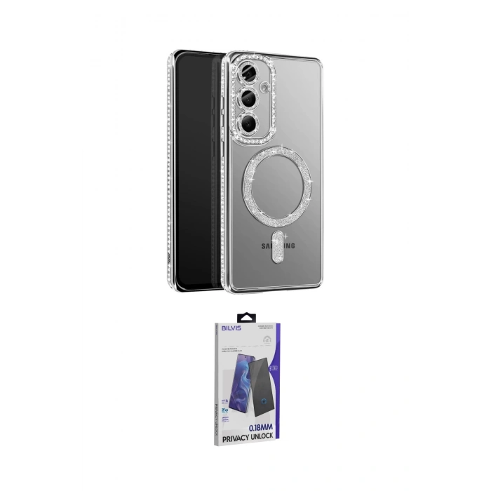 MARSİLYAN™- Galaxy S26 Plus Kılıf Zirve Doku Prime - Siyah Bilvis Hayalet Cam Ekran Koruyucu