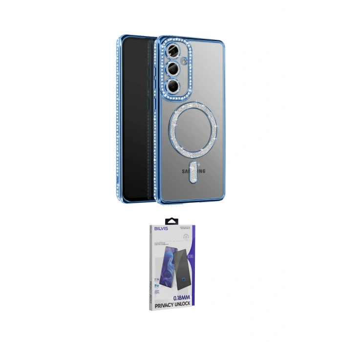 MARSİLYAN™- Galaxy S26 Plus Kılıf Zirve Doku Prime - Siyah Bilvis Hayalet Cam Ekran Koruyucu