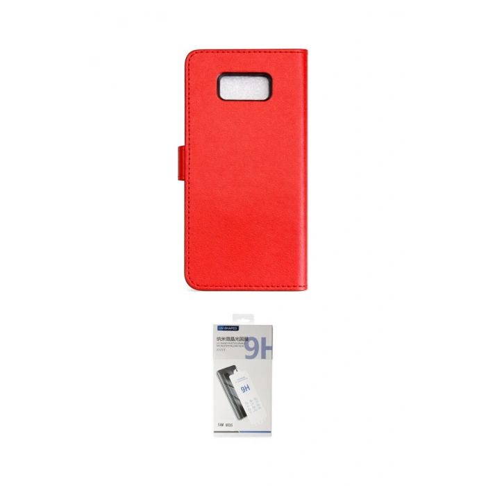 MARSİLYAN™- Galaxy S8 Plus Kılıf Siluet Işık Serisi - Şeffaf Uv Polymer Nano Ekran Koruyucu