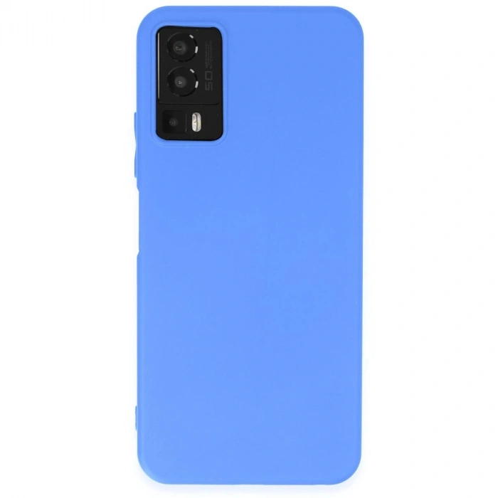 MARSİLYAN™- General Mobile Gm 23 Kılıf First Silikon - Mavi