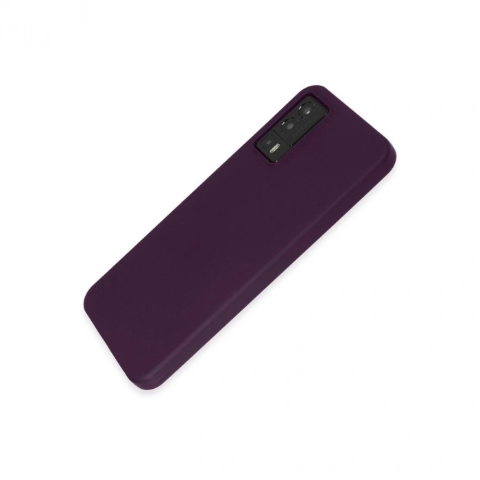 MARSİLYAN™- General Mobile Gm 23 Kılıf First Silikon - Mor