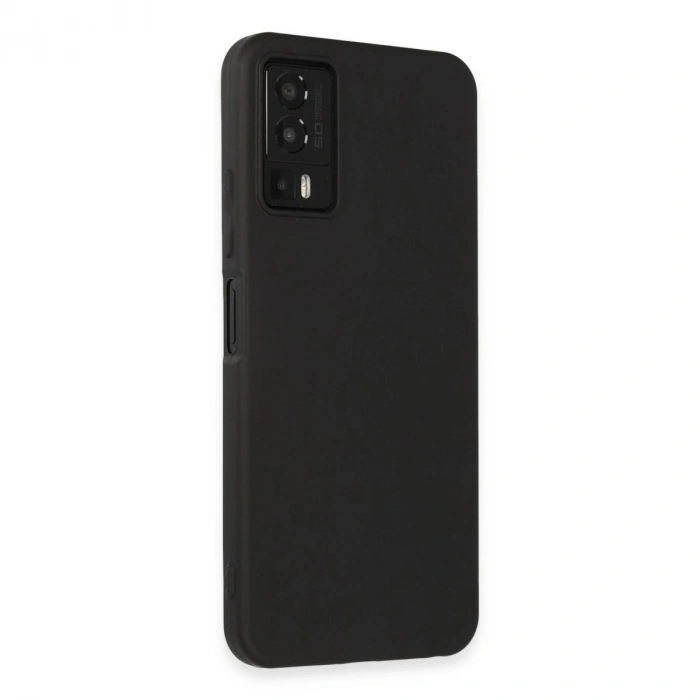 MARSİLYAN™- General Mobile Gm 23 Kılıf First Silikon - Siyah