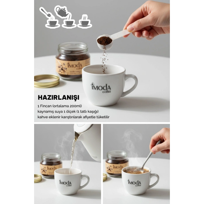 MARSiLYAN- Hindiba Kahvesi 150 gr Cam Kavanoz – 60 Kullanımlık Granül Kahve, Yumuşak İçim