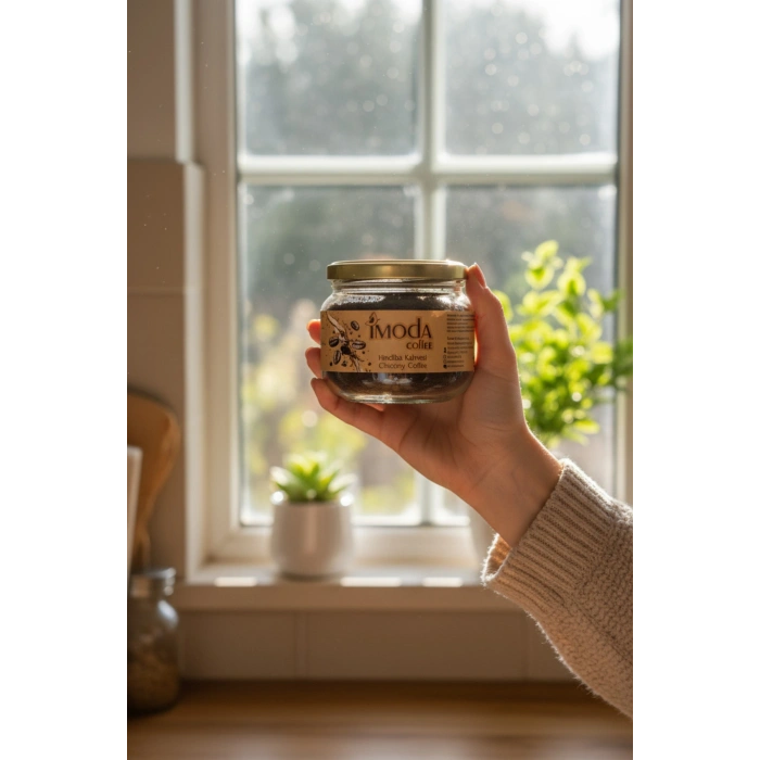 MARSiLYAN- Hindiba Kahvesi 150 gr Cam Kavanoz – 60 Kullanımlık Granül Kahve, Yumuşak İçim