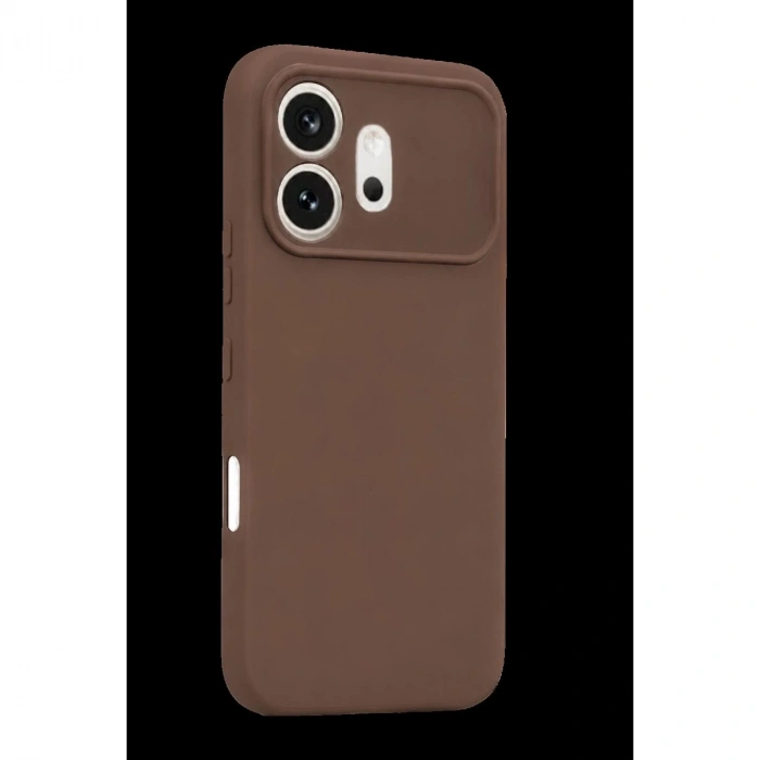 MARSİLYAN™- Huawei Honor 600 First Silikon - Kahverengi
