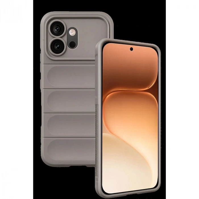 MARSİLYAN™- Huawei Honor 600 Optimum Silikon - Gri