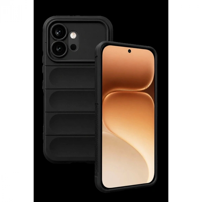 MARSİLYAN™- Huawei Honor 600 Optimum Silikon - Siyah